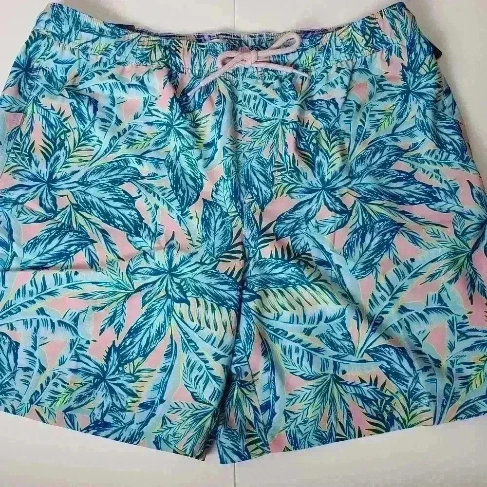 Mens tropical swim trunks New with Tags